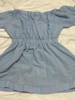 🌼 Light Blue Mini dress 💥🌼